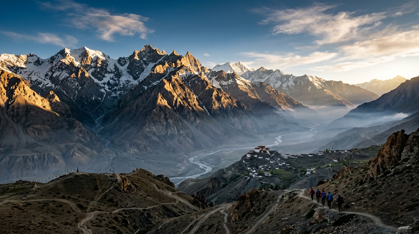 The Whispering Spiti Ridgeline